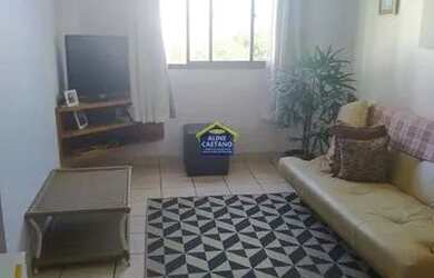 Imagem: O apartamento possui 1 Dormitório, 1 Banheiro, 1 Vaga na garagem