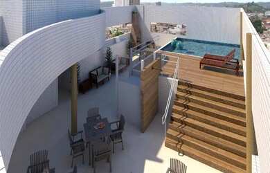 Imagem: O apartamento possui 2 Dormitórios, 1 Banheiro, 57m² de Área