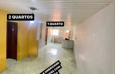 Imagem: A casa possui 3 Dormitórios, 1 Banheiro, 1 Vaga na garagem