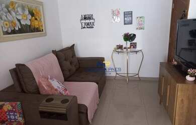 Imagem: O apartamento possui 2 Dormitórios, 1 Banheiro, 1 Vaga na garagem