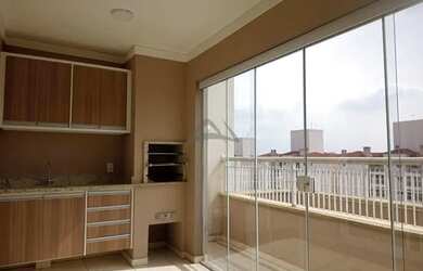 Imagem: O apartamento na cobertura possui 3 Dormitórios, 2 Banheiros