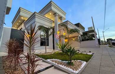 Imagem: A casa em condomínio possui 3 Dormitórios, 4 Banheiros, 4