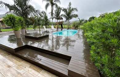 Imagem 13: Casa no interior com piscina-seu lugar de descanso