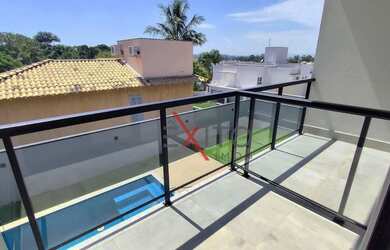 Imagem: A casa em condomínio possui 4 Dormitórios, 5 Banheiros, 5