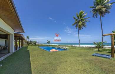 Imagem 6: Casa de luxo frente a praia e fundo lagoa em Praia dos Lagos - Interlagos- Bahia