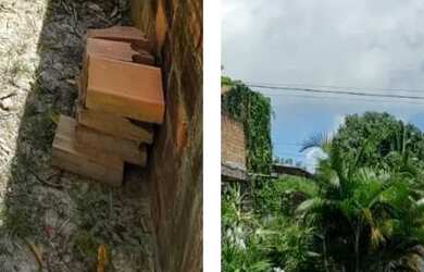 Imagem: A casa possui 1 Dormitório, 1 Banheiro, 1 Vaga na garagem e