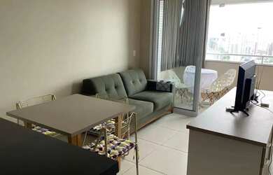 Imagem: O studio possui 1 Dormitório, 1 Banheiro, 1 Vaga na garagem