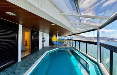 Imagem 2: Apartamento frente mar com varanda gourmet Astúrias Guarujá