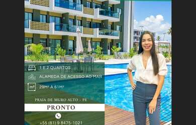 Imagem: O apartamento possui 2 Dormitórios, 1 Suíte, 1 Banheiro, 1