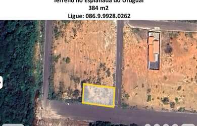 Imagem: O terreno possui 384m² de Área e está localizado em Teresina