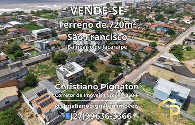 Imagem: O terreno possui 720m² de Área e está localizado em São