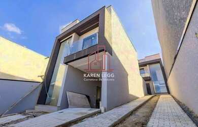 Imagem: A casa em condomínio possui 3 Dormitórios, 1 Suíte, 2 Banheiros