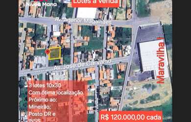 Imagem: O terreno e está localizado em Bom Jesus da Lapa, BA à venda