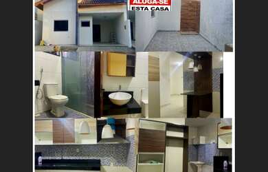 Imagem: A casa possui 3 Dormitórios, 1 Suíte, 2 Banheiros e 1 Vaga