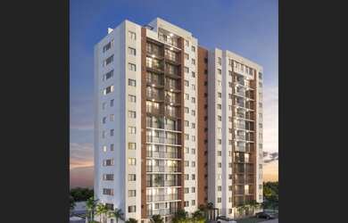 Imagem: O apartamento possui 2 Dormitórios, 1 Suíte, 2 Banheiros