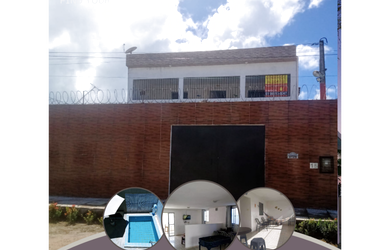 Imagem: A casa possui 5 Dormitórios, 1 Suíte, 2 Banheiros, Acomodam