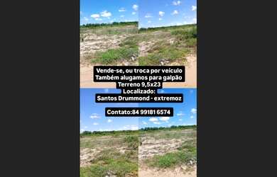 Imagem: O terreno e está localizado em Extremoz, RN à venda por R$25.000