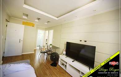 Imagem: O apartamento possui 2 Dormitórios, 1 Banheiro, Acomodam 4