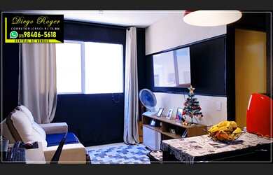 Imagem: O apartamento possui 2 Dormitórios, 1 Banheiro, Acomodam 4