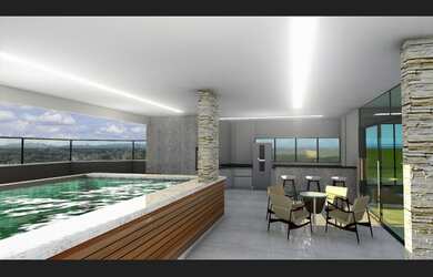 Imagem: O apartamento possui 3 Dormitórios, 3 Suítes, 1 Banheiro