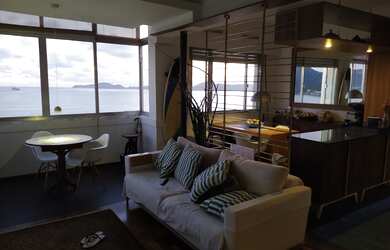 Imagem: O apartamento possui 1 Dormitório, 1 Suíte, 2 Banheiros, 64m²