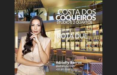 Imagem: O apartamento possui 2 Dormitórios, 2 Suítes, 2 Banheiros