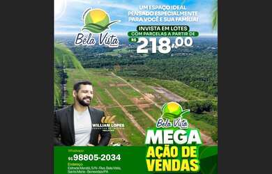 Imagem: O terreno possui 200m² de Área, Imóvel novo e está localizado