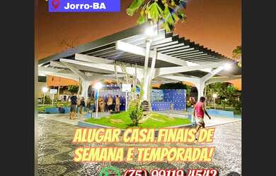 Imagem: Alugar casa finais de semana e temporada Caldas do Jorro