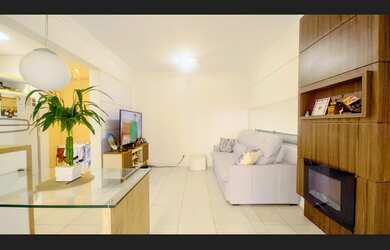 Imagem 6: Apartamento 2 quartos semi mobiliado com vista mar em Barreiros - São José - SC