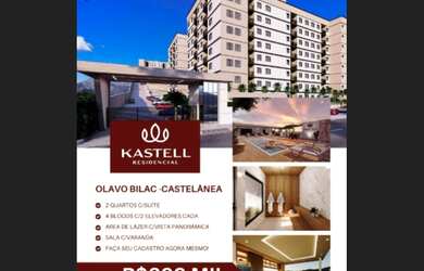 Imagem: O apartamento à venda possui 2 Dormitórios, 1 Suíte, 2 Banheiros