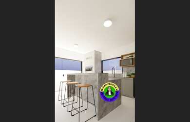 Imagem: A casa em condomínio possui 3 Dormitórios, 3 Suítes, 4 Banheiros