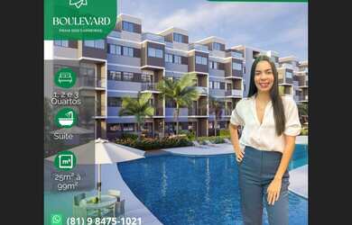 Imagem: O apartamento possui 2 Dormitórios, 2 Suítes, 2 Banheiros