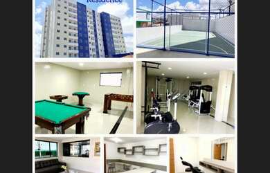 Imagem: O apartamento possui 2 Dormitórios, 1 Suíte, 2 Banheiros