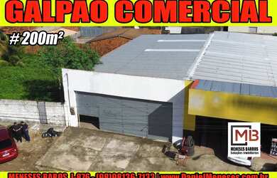 Imagem: O depósito possui 1 Banheiro, 6 Vagas na garagem, 200m² de