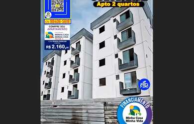 Imagem: O apartamento possui 2 Dormitórios, 1 Banheiro, Acomodam 4