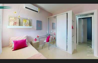 Imagem: A casa possui 3 Dormitórios, 1 Suíte, 2 Banheiros, Acomodam