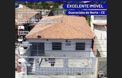 Imagem: A casa está localizado em Guaraciaba do Norte, CE à venda
