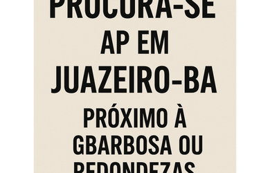 Imagem: O apartamento está localizado em Juazeiro, BA para alugar por