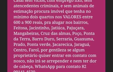 Imagem: A casa está localizado em Maceió, AL para alugar por