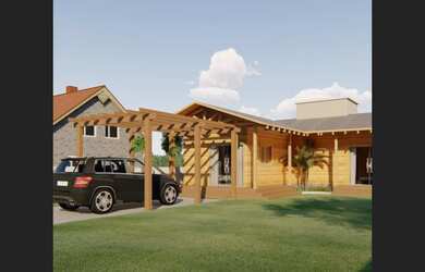 Imagem: A casa possui 2 Dormitórios, 1 Suíte, 2 Banheiros, 1 Vaga