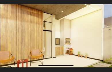 Imagem 4: Casa plana, bairro Sapiranga, casa com 3 quartos, 2 vagas de garagem,...