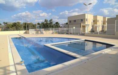 Imagem: A casa em condomínio possui 4 Dormitórios, 4 Suítes, 1 Banheiro