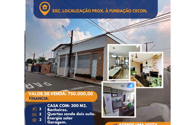 Imagem: A casa possui 300m² de Área, 2m² de Área Privada e está