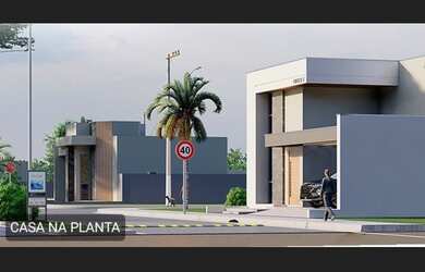 Imagem: A casa em condomínio e está localizado em Santa Inês, MA