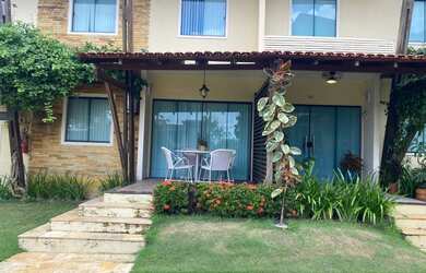 Imagem: A casa em condomínio possui 3 Dormitórios, 3 Suítes, 3 Banheiros