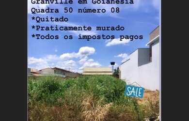 Imagem: O terreno possui 360m² de Área e está localizado em Goianésia