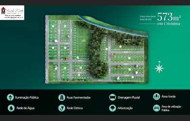 Imagem: O terreno está localizado em Linha Batista, Criciúma à venda