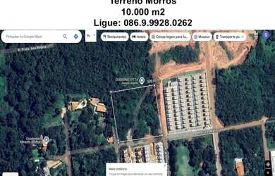 Imagem: O terreno possui 10.000m² de Área e está localizado em Teresina