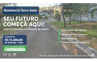 Imagem: O terreno possui 200m² de Área e Imóvel novo e está localizado