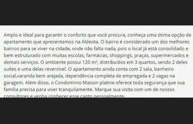 Imagem 8: APTO DE LUXO NA ALDEOTA. 120m² de Área Privada, 2 Vagas na garageme4...